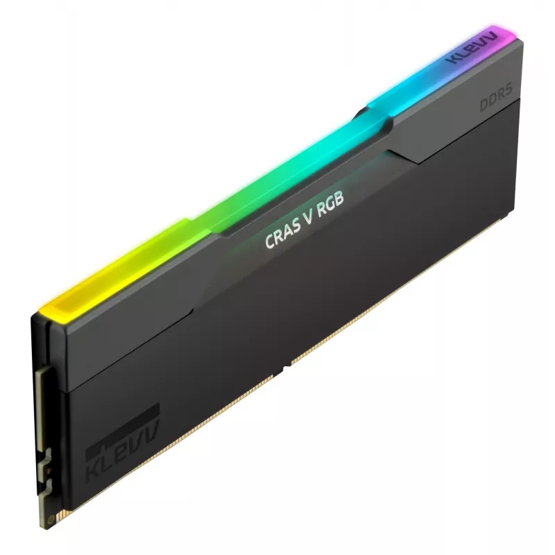Klevv 64GB (2 x 32GB) 6000MHz CL30 DDR5 RAM modulis CRAS V RGB 30-36-36-76