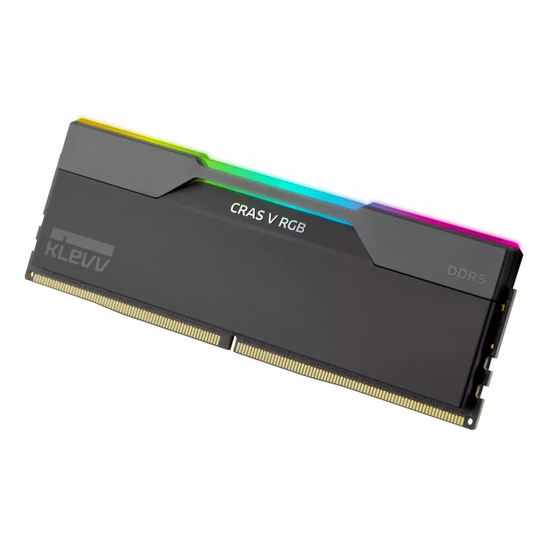 Klevv 64GB (2 x 32GB) 6000MHz CL30 DDR5 RAM modulis CRAS V RGB 30-36-36-76