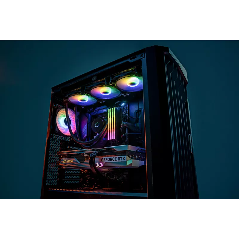 Klevv 64GB (2 x 32GB) 6000MHz CL30 DDR5 RAM modulis CRAS V RGB 30-36-36-76