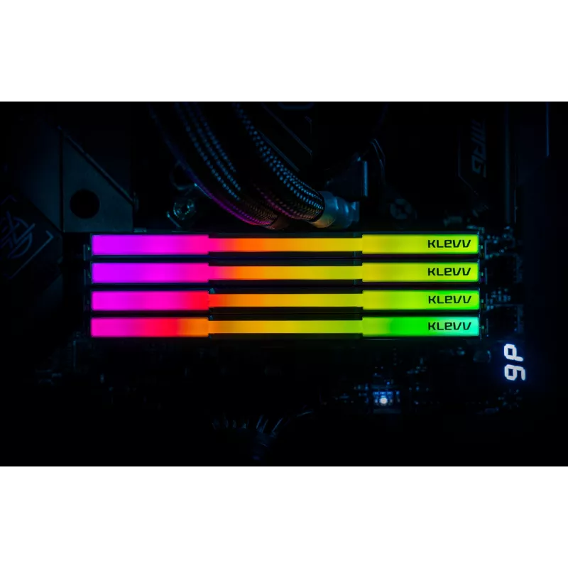 Klevv 64GB (2 x 32GB) 6000MHz CL30 DDR5 RAM modulis CRAS V RGB 30-36-36-76