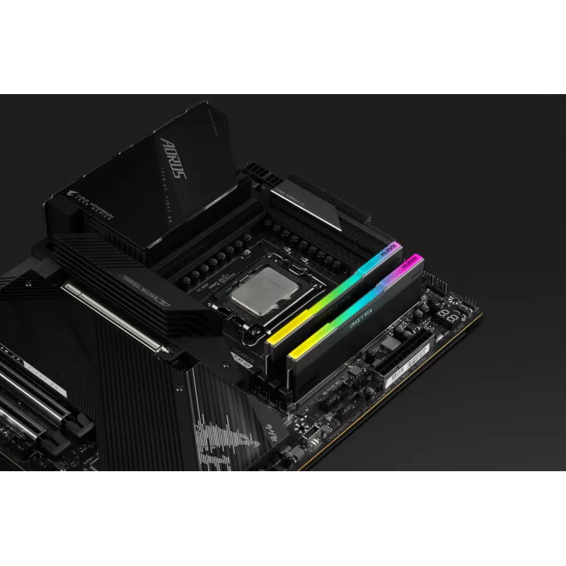 Klevv 64GB (2 x 32GB) 6000MHz CL30 DDR5 RAM modulis CRAS V RGB 30-36-36-76