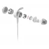 Bezvadu austiņas Philips TAE4205WT/00 — Bluetooth, zvaniem un mūzikai, 20–20000 Hz, 10 m darbības rādiuss, baltas, 16 g