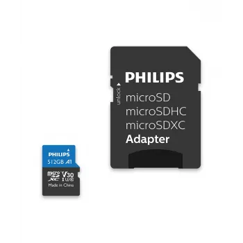 Philips FM51MP65B/00 atmiņas karte 512 GB MicroSDHC UHS-I Class 10