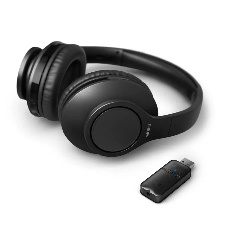 Philips 6000 sērijas TAH6206BK/00 bezvadu austiņas ar Bluetooth, melnas