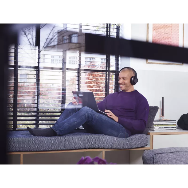 Philips 6000 sērijas TAH6206BK/00 bezvadu austiņas ar Bluetooth, melnas