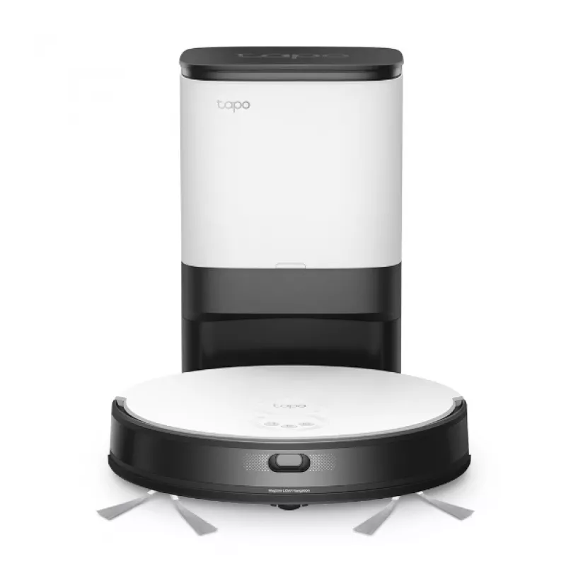 TP-Link Tapo RV20 Mop Plus 0.35 L Melns, Balts