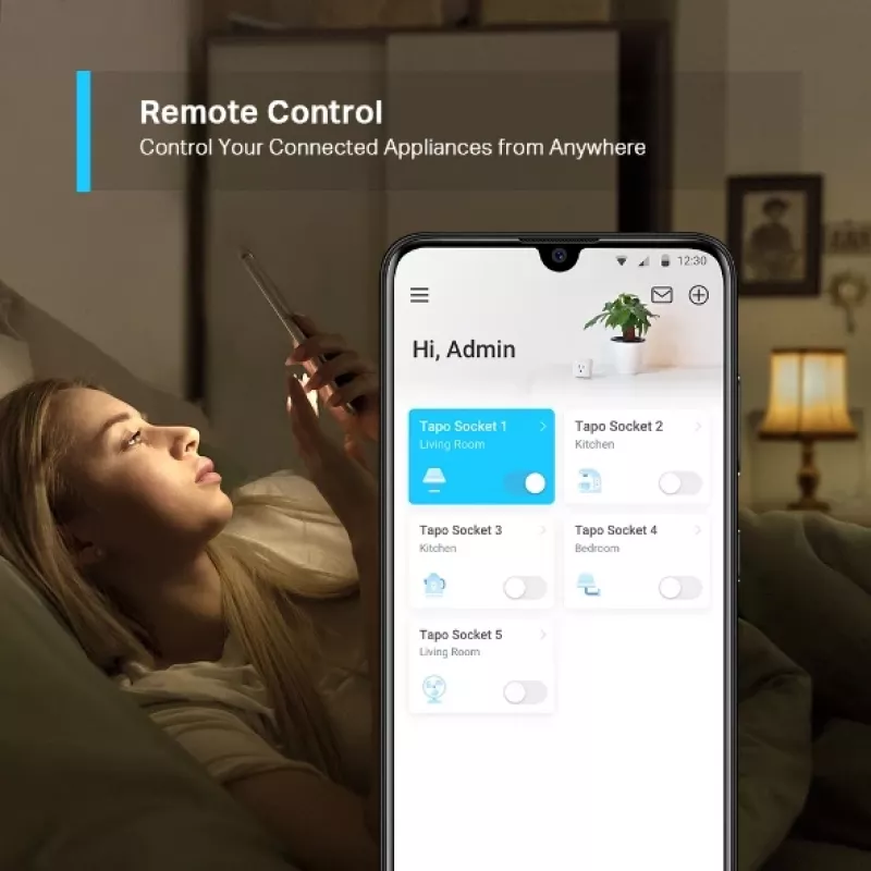 Viedā Wi-Fi kontaktligzda TP-Link Tapo Mini P100