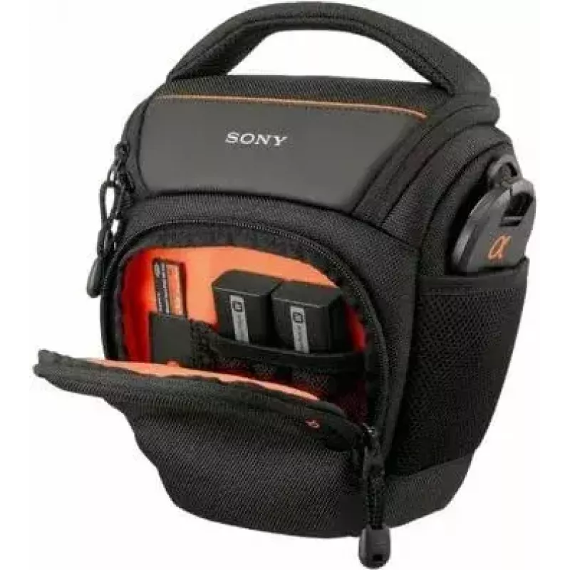 Sony LCS-AMB kameras soma plecu somas melna
