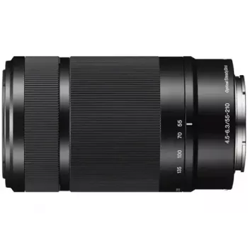 Sony SEL55210 tālummaiņas telefoto objektīvs Melns
