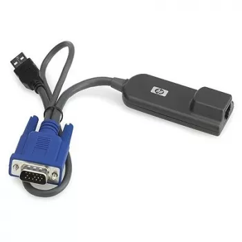 HP KVM CAT5 1-pack USB saskarnes adapteris tīkla kabelim