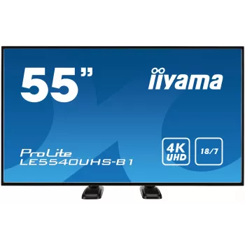 iiyama OSTX40X81 monitora statīvs / pamatne 139.7 cm (55 collas) Galds Melns