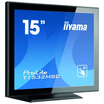 iiyama ProLite T1532MSC-B5AG POS monitors 38.1 cm (15 collas) 1024 x 768 pikseļi Skārienekrāns