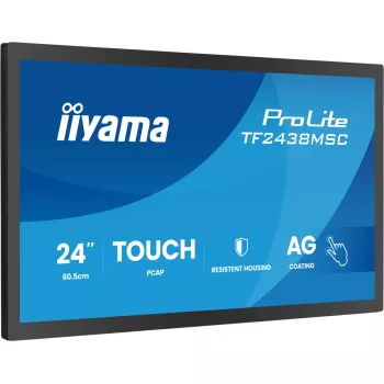 Skārienjūtīgais monitors IIYAMA TF2438MSC-B2 — 24 collu interaktīvs displejs ar daudzskārienu