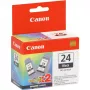Canon BCI-24 oriģinālā melnā tintes kasetne 2 gab.