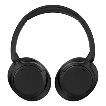 JVC bezvadu austiņas ar trokšņu slāpēšanu, apkārt ausīm, USB Type-C, Bluetooth, melnas