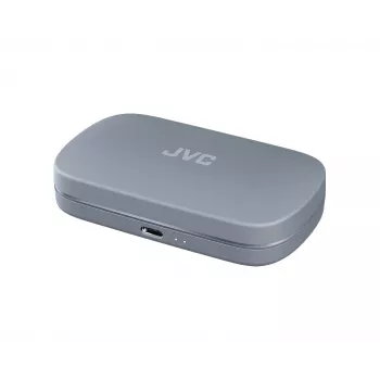 Austiņas JVC HA-NP40T True Wireless Stereo (TWS) iekšauss ar auss āķi Bluetooth, 20–20000 Hz, 10 m, pelēka