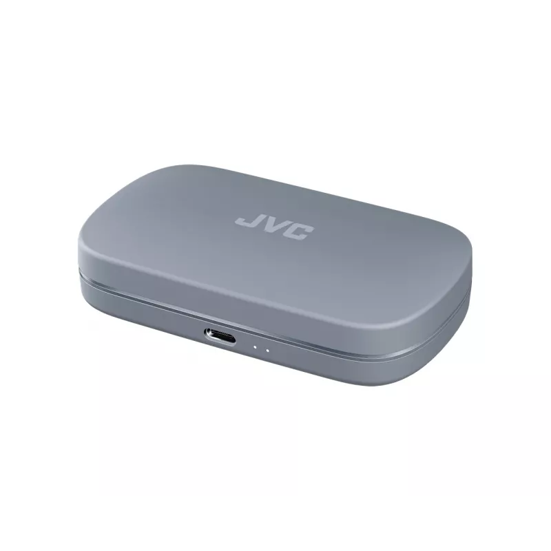 Austiņas JVC HA-NP40T True Wireless Stereo (TWS) iekšauss ar auss āķi Bluetooth, 20–20000 Hz, 10 m, pelēka