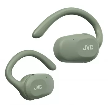 JVC HA-NP40T Bezvadu austiņas True Wireless Stereo (TWS) Āķa tipa Zvaniem/Mūzikai Bluetooth Zaļas