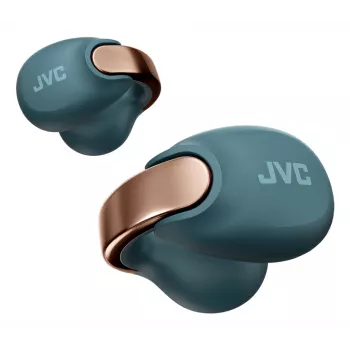JVC HA-NP1T Bezvadu austiņas True Wireless Stereo (TWS) Ausu klipša tipa Zvaniem/Mūzikai USB Type-C Bluetooth Zils, Zelts