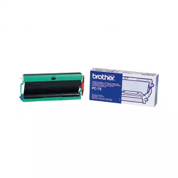 Brother PC-75 faksa kasetne + lente 144 lpp Melna 1 gab.