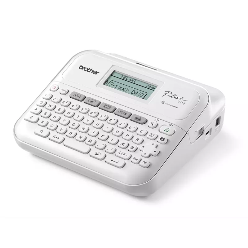 Brother PT-D410VP etiķešu printeris ZINK (Zero-Ink) 180 x 180 DPI vadu TZe QWERTY