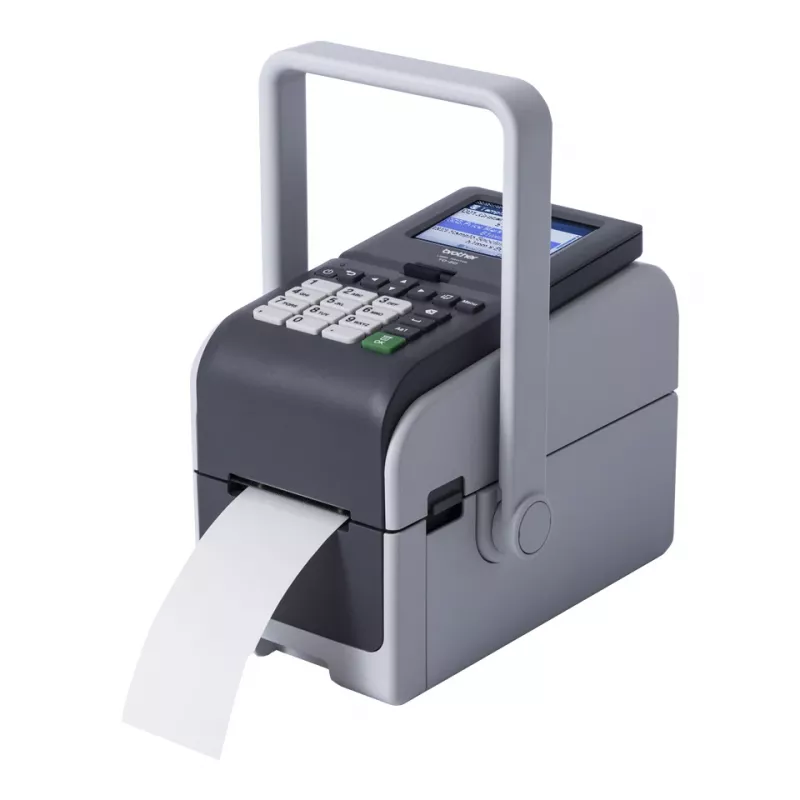 Brother TD-2350DSAH300 etiķešu printeris - tiešā termoprintēšana, 300 x 300 DPI, 152 mm/s, vadu un bezvadu Ethernet LAN, Wi-Fi, Bluetooth