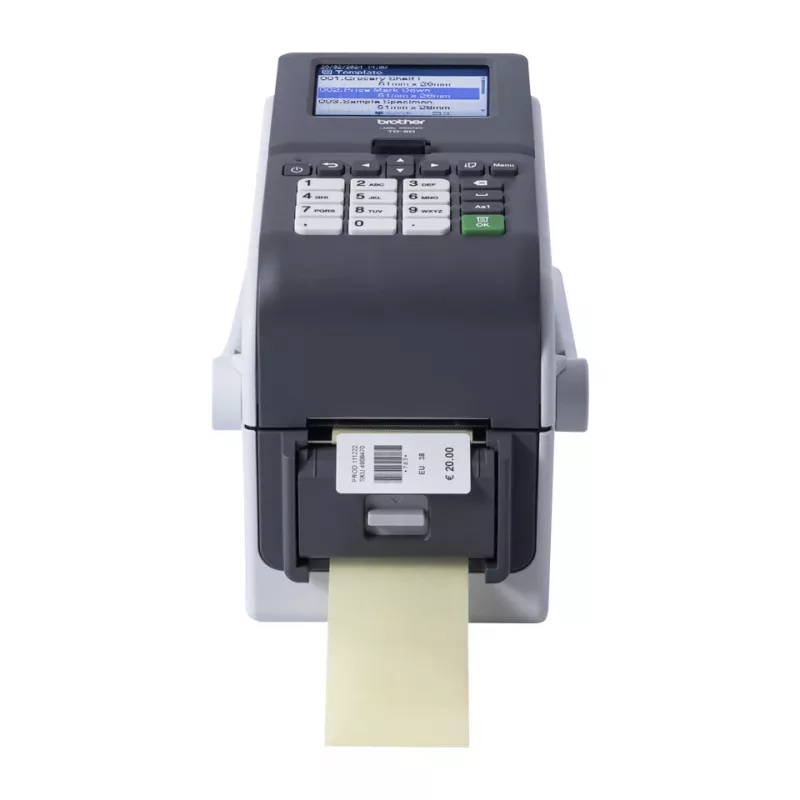 Brother TD-2350DSAH300 etiķešu printeris - tiešā termoprintēšana, 300 x 300 DPI, 152 mm/s, vadu un bezvadu Ethernet LAN, Wi-Fi, Bluetooth