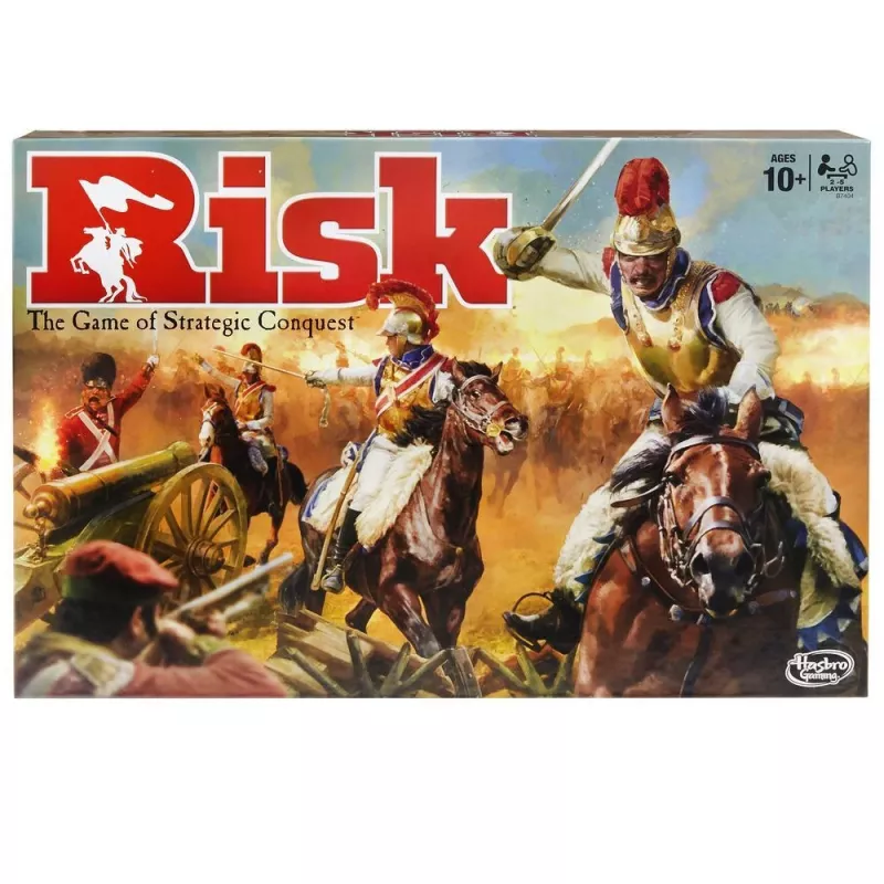 Galda spēle HASBRO Risk (Karš) — stratēģiskā iekarošanas spēle, no 10 gadiem