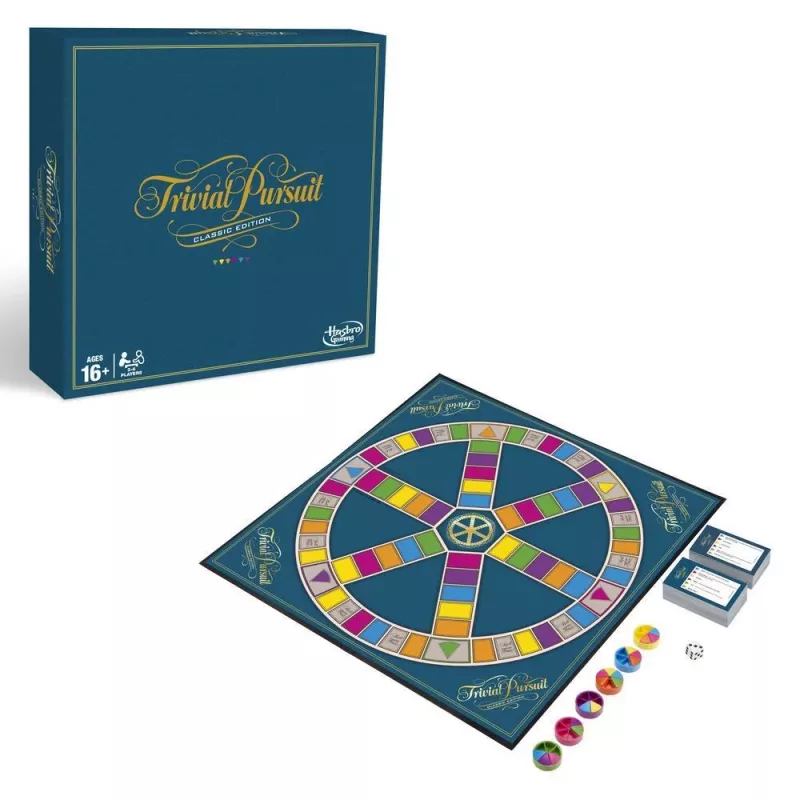 Hasbro Gaming Trivial Pursuit Classic Edition Galda spēle