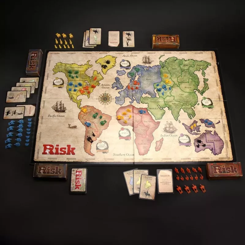 Galda spēle Hasbro Gaming Risk War (Ieteicamais vecums 10+)