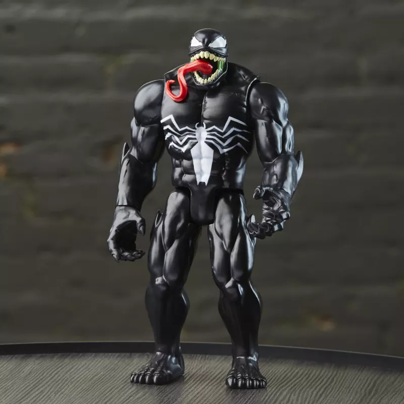 Marvel Spider-Man Titan Hero Series Venom, 4 gadi, Spider-Man, Melns, Sarkans, Balts