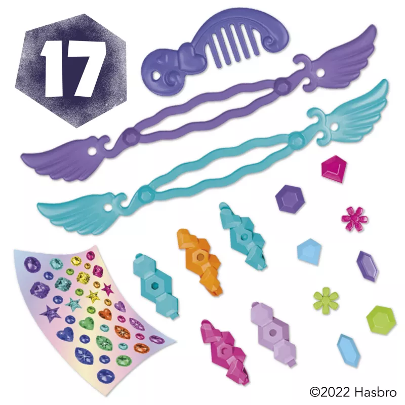 My Little Pony Ribbon Hairstyles Sunny Starscout, 5 gadi, Daudzkrāsains