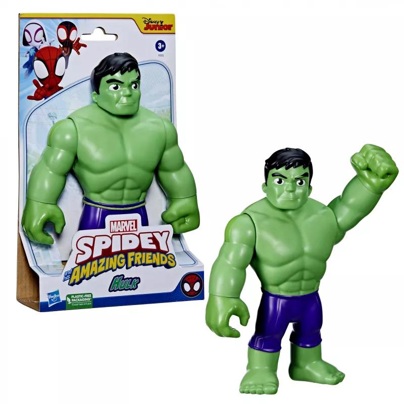 Marvel Spidey un Viņa Apbrīnojamie Draugi Lielizmēra Halks, 3 gadi, Daudzkrāsains, Plastmasa