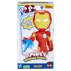 Marvel Spidey and His Amazing Friends Supersized Dzelzs Vīrs, 3 gadi, Marvel, Sarkans, Dzeltens