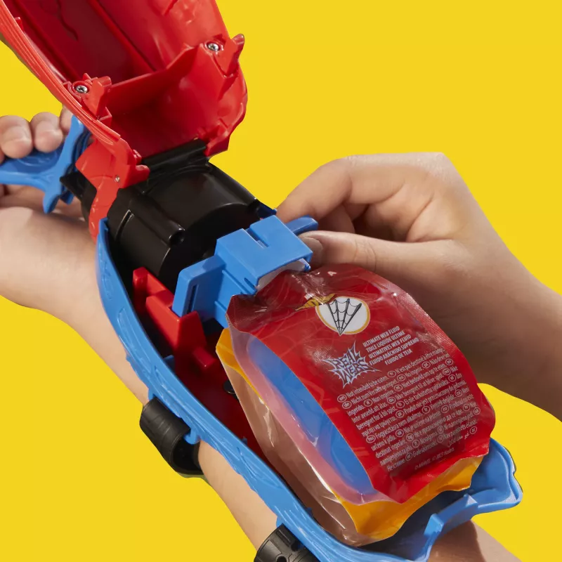 Rokas lāpstiņa rotaļlieta Marvel Spider-Man Real Webs Ultimate Web Blaster
