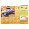Rotaļu blasteris NERF N Series Agility zils oranžs balts 8 gadi