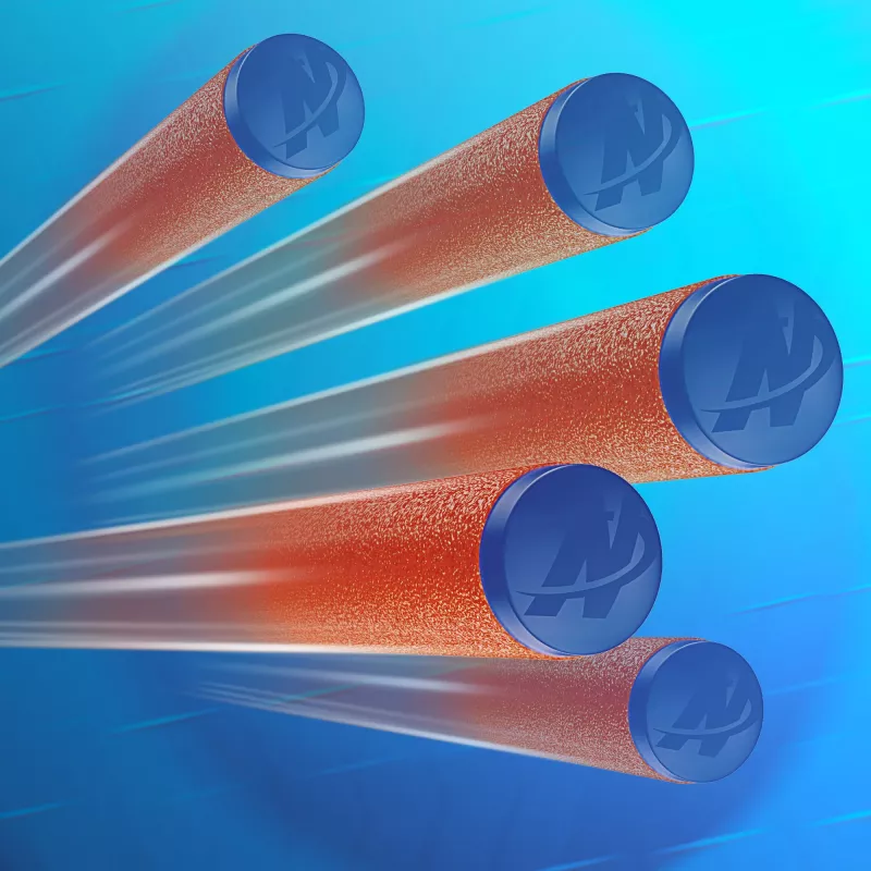 Rotaļu blasteris NERF N Series Agility zils oranžs balts 8 gadi