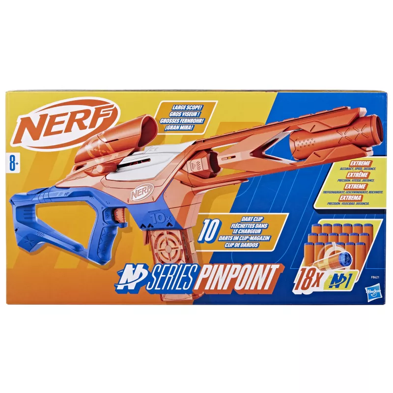 Šaujamierocis NERF Nerf N Series Pinpoint Blue Orange 8+
