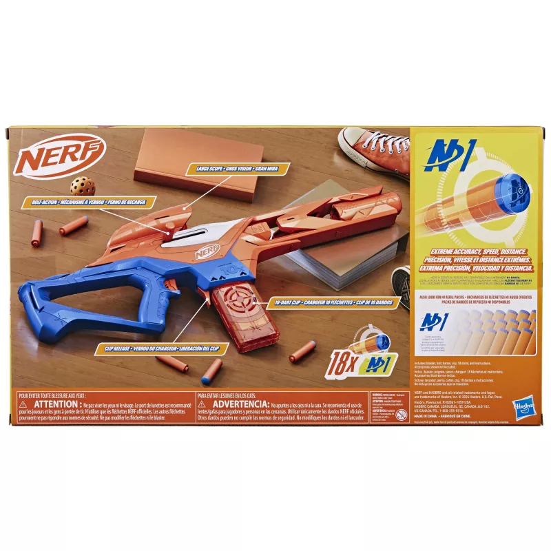 Šaujamierocis NERF Nerf N Series Pinpoint Blue Orange 8+