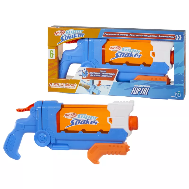 Nerf Super Soaker Flip Fill Ūdens Šļācējs