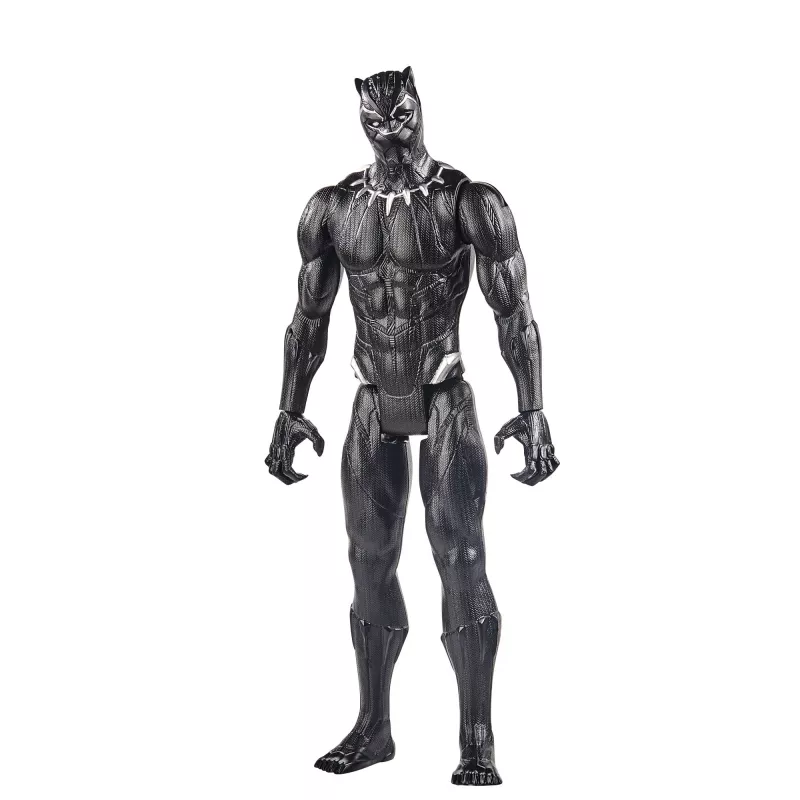 Marvel Avengers Titan Hero Black Panther Figūra, 4 gadi, Daudzkrāsains, Plastmasa