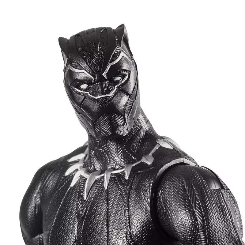 Marvel Avengers Titan Hero Black Panther Figūra, 4 gadi, Daudzkrāsains, Plastmasa