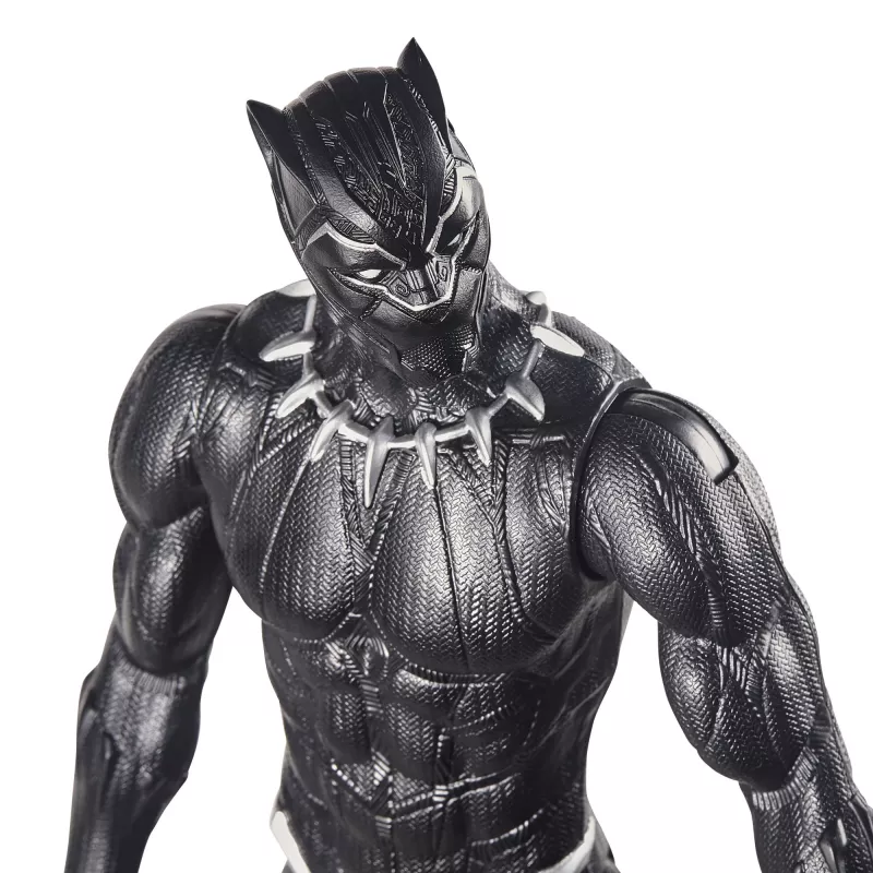Marvel Avengers Titan Hero Black Panther Figūra, 4 gadi, Daudzkrāsains, Plastmasa