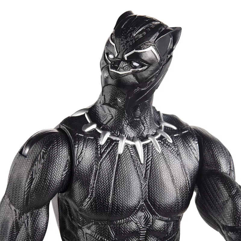 Marvel Avengers Titan Hero Black Panther Figūra, 4 gadi, Daudzkrāsains, Plastmasa