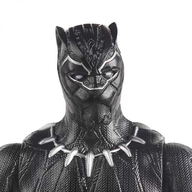 Marvel Avengers Titan Hero Black Panther Figūra, 4 gadi, Daudzkrāsains, Plastmasa