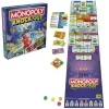 Monopoly Knockout ģimenes ballīšu spēle, ātri spēlējama galda spēle vecumam no 8 gadiem, 2-8 spēlētājiem, 20 minūtes