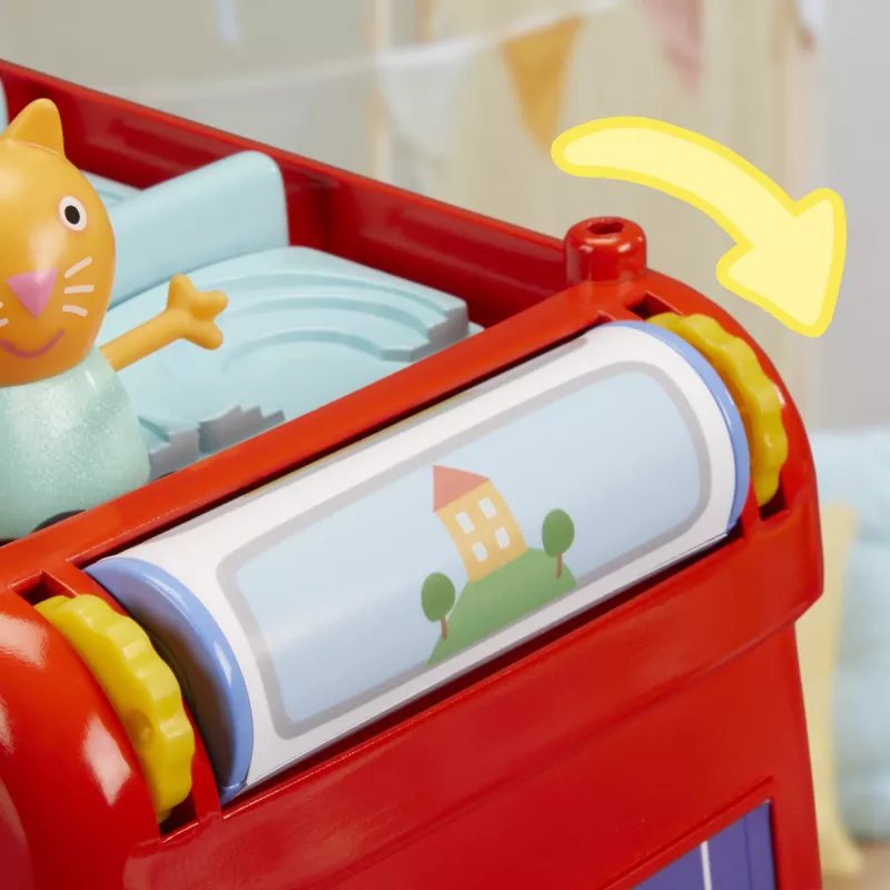 Peppa Pig 2-in-1 Ballīšu autobuss, Darbība/Piedzīvojumi, 3 gadi, Daudzkrāsains, Plastmasa