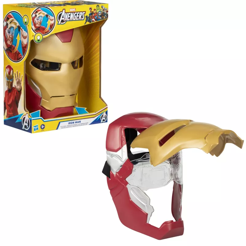 Marvel Avengers Dzelzs vīra Flip FX maska, bērnu, 5+ gadi, 1 gab.
