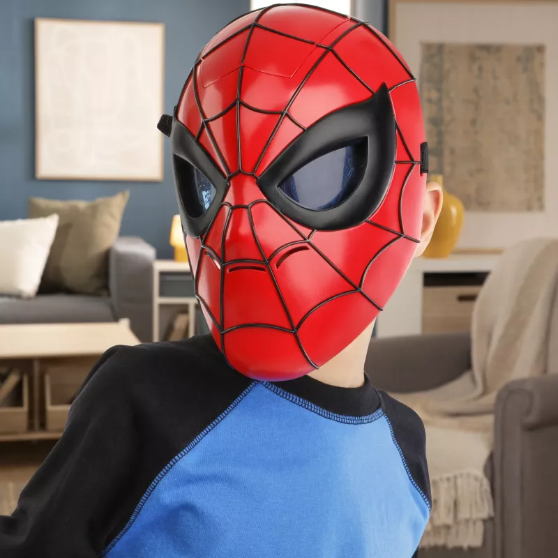 Marvel Spider-Man Glow FX maska sejai, pieaugušajiem un bērniem, 5+ gadi, 1 gab.
