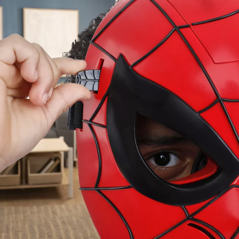 Marvel Spider-Man Glow FX maska sejai, pieaugušajiem un bērniem, 5+ gadi, 1 gab.